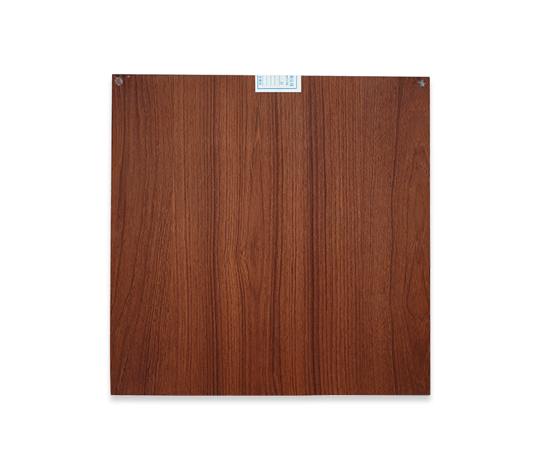 Wood grain transfer aluminum veneer